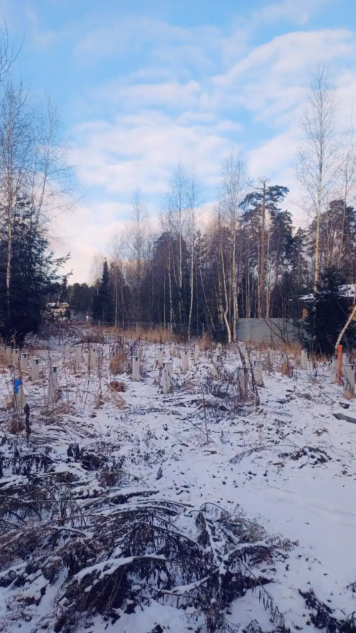 Участок 6 соток с коммуникациями под септик и скважиной