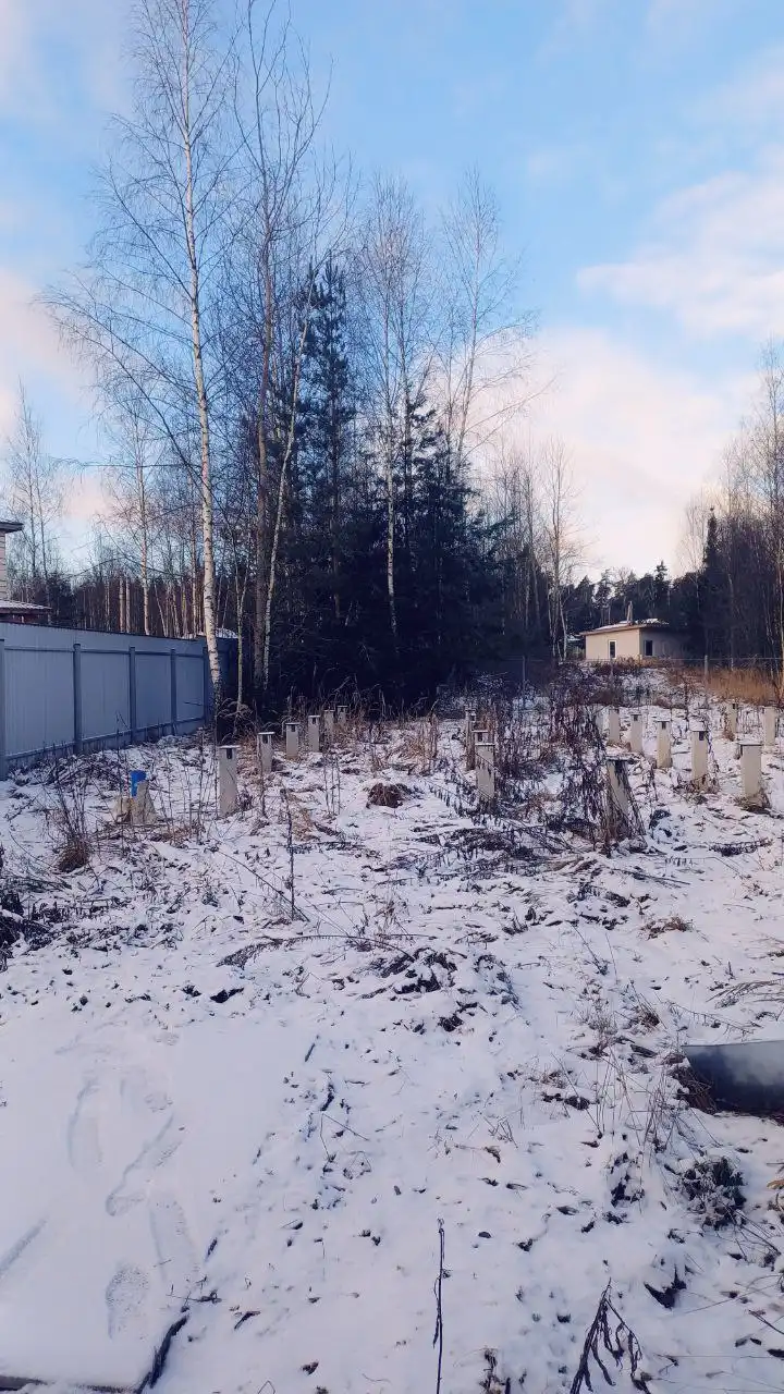 Участок 6 соток с коммуникациями под септик и скважиной
