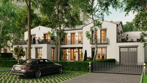 Особняк от архитектурного бюро Apart в 1-м Смоленском переулке - Недвижимость в Москва