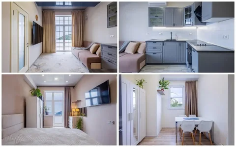 Квартира с видом на море в Сочи, Мамайка, Целинная - Квартиры в Сочи