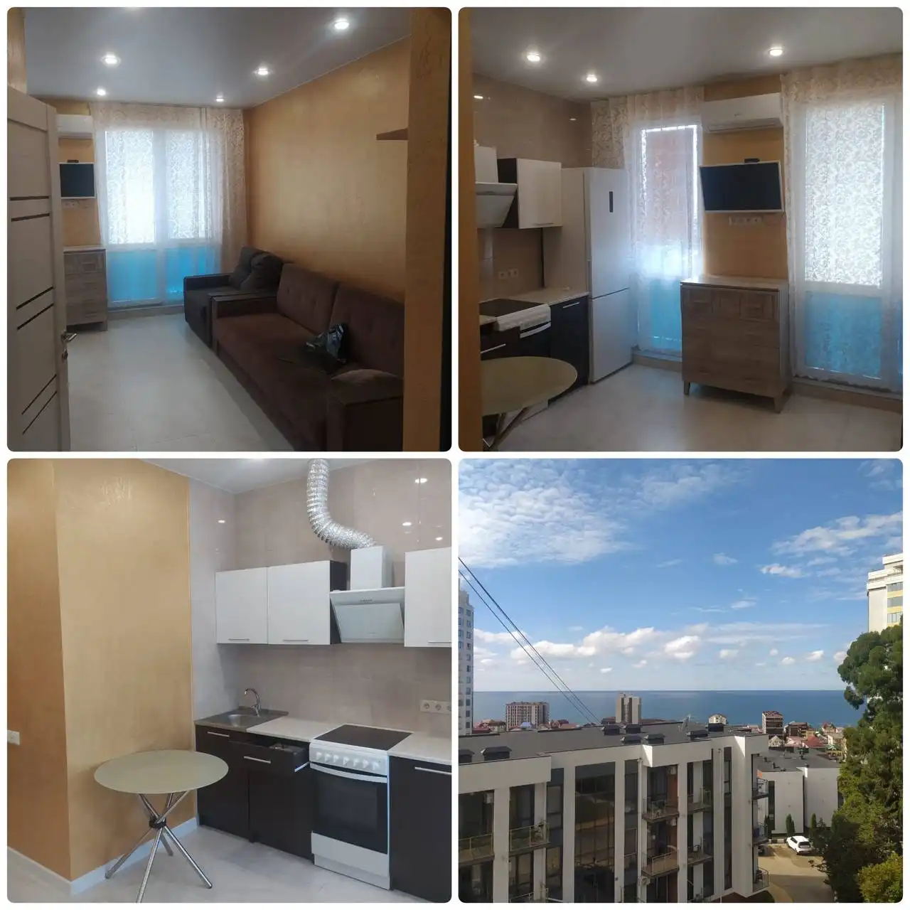 Студия с видом на море в ЖК Касабланка - Квартиры (Недвижимость) в Адлер