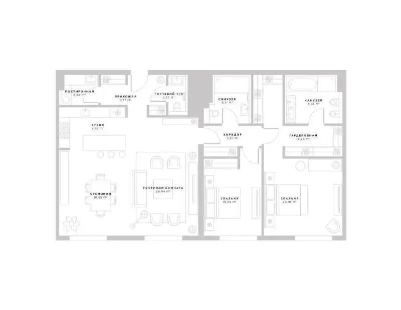 Продажа апартаментов в клубном доме «Мал. Пироговская 14» - Апартаменты (Недвижимость) в Москва