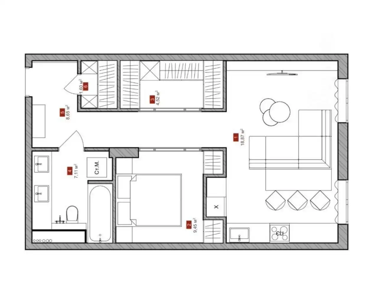 Продажа апартаментов в ЖК «Софийский» на Софийской набережной - Апартаменты (Недвижимость) в Москва