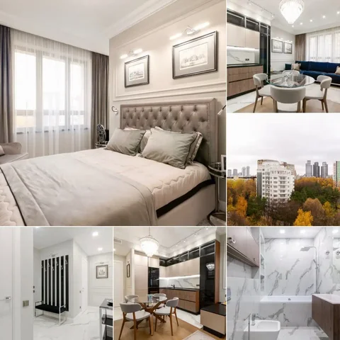 Квартира 108 кв.м. с дизайнерским ремонтом в ЖК SPIRES - Недвижимость в Москва