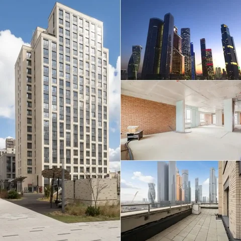 Элитная квартира с террасой в ЖК Сити Парк - Квартиры в Москва