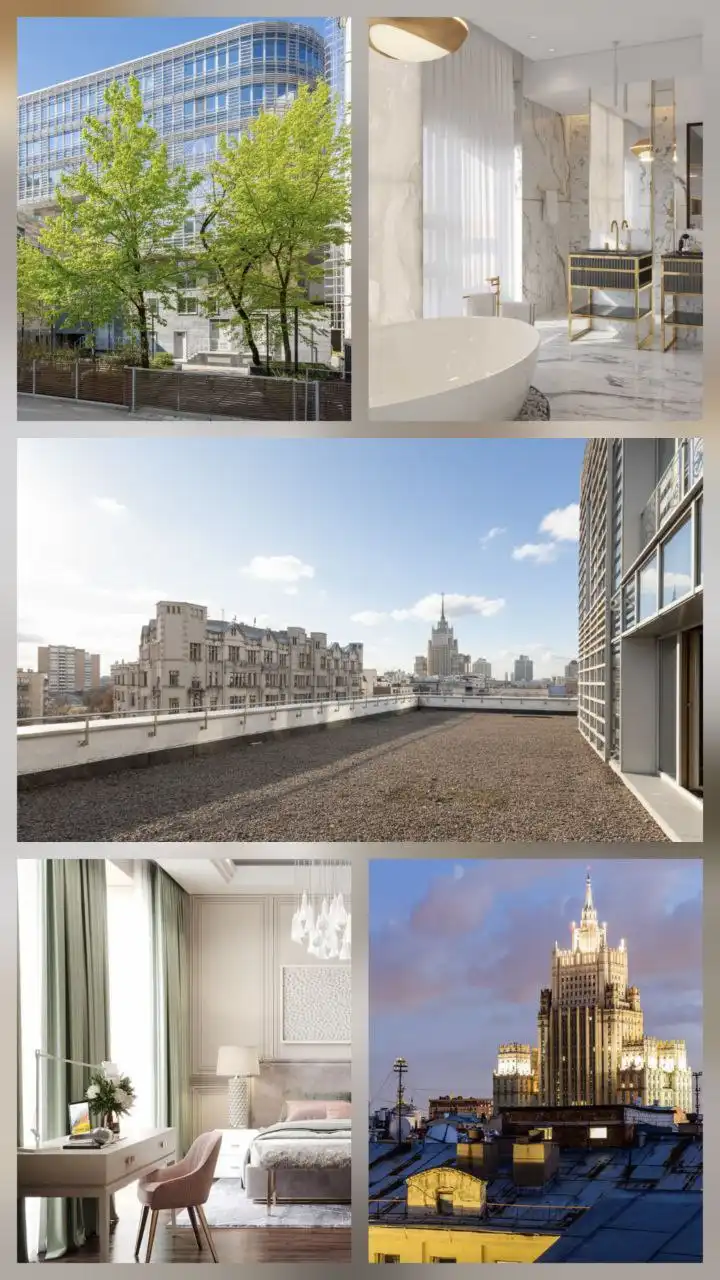 Двухуровневый пентхаус на Арбате 254.3 кв.м. - Пентхаус (Недвижимость) в Москва