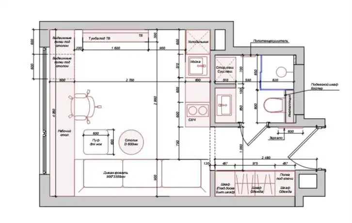 Апартаменты в ЖК Метрополия 23 м² - Недвижимость в Москва
