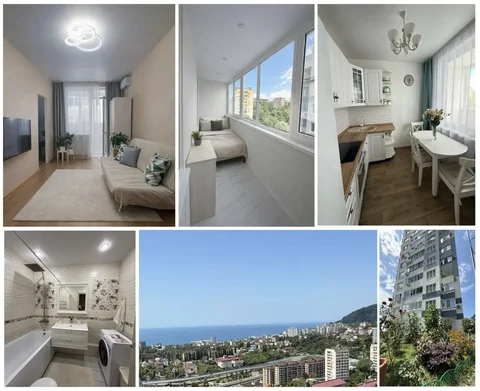 Продажа 1-комнатной квартиры в ЖК Три Капитана, Сочи - Недвижимость в Сочи