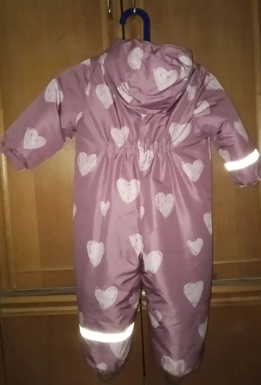 Зимний комбинезон для девочки 98 размер