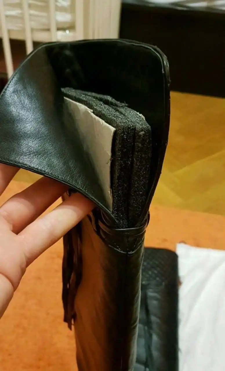 Туфли на шпильке из натуральной кожи