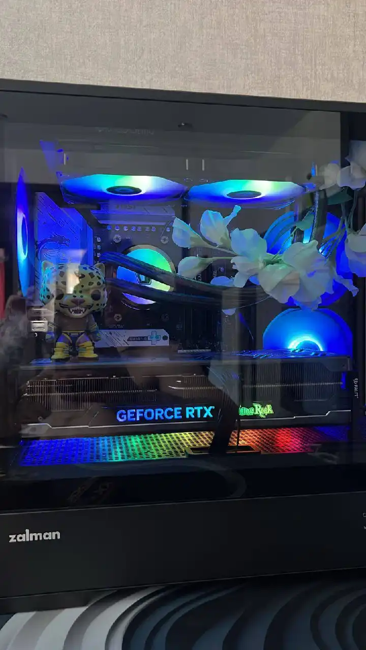 Продажа видеокарты Palit RTX 4080 и процессора Ryzen 7 7800X3D