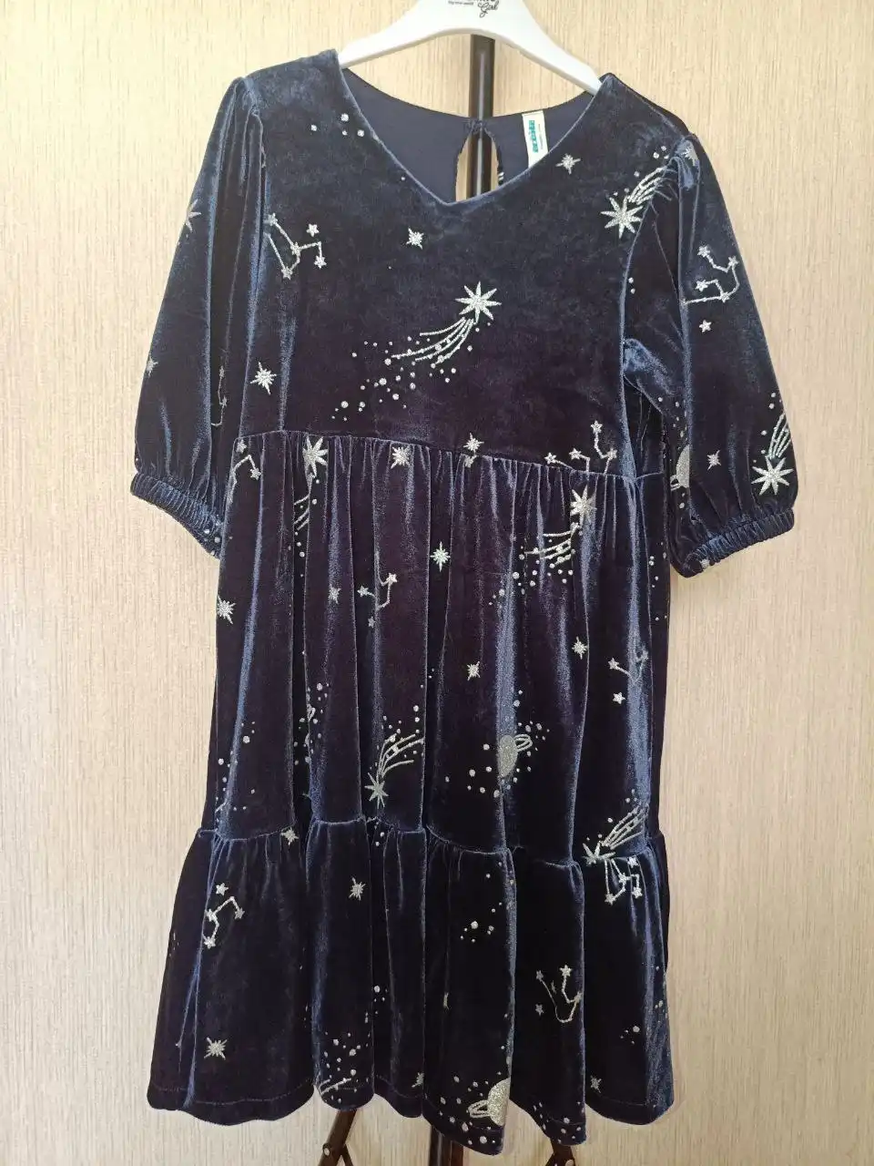 Новогоднее платье на 7-8 лет