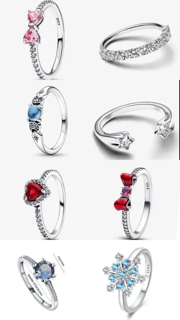 Колечки PANDORA в подарочной коробочке - Одежда в Краснодар