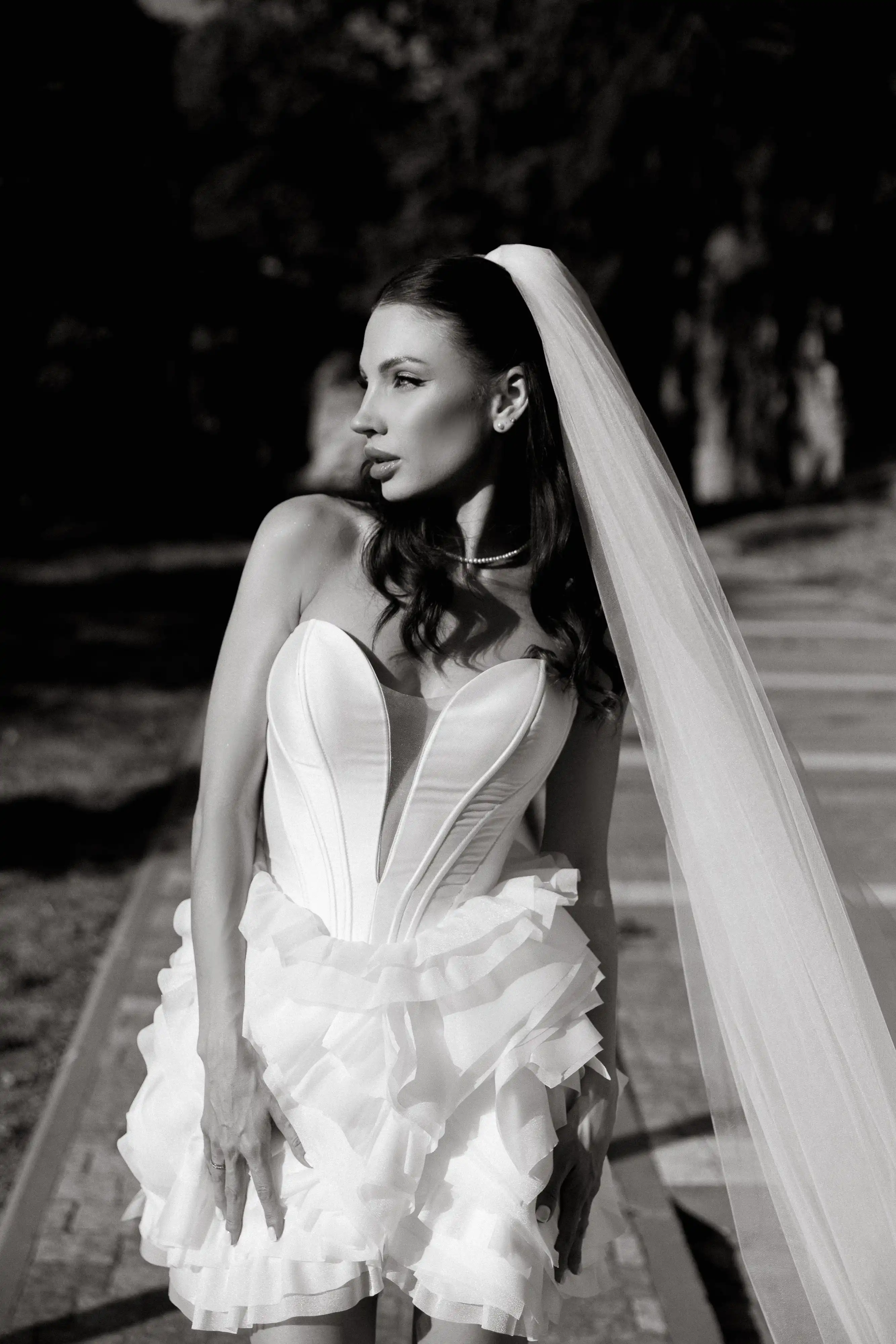 Платье Romanova atelier для росписи и вечера