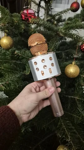 Беспроводной микрофон б/у с функцией изменения голоса - Электроника в Новотитаровская