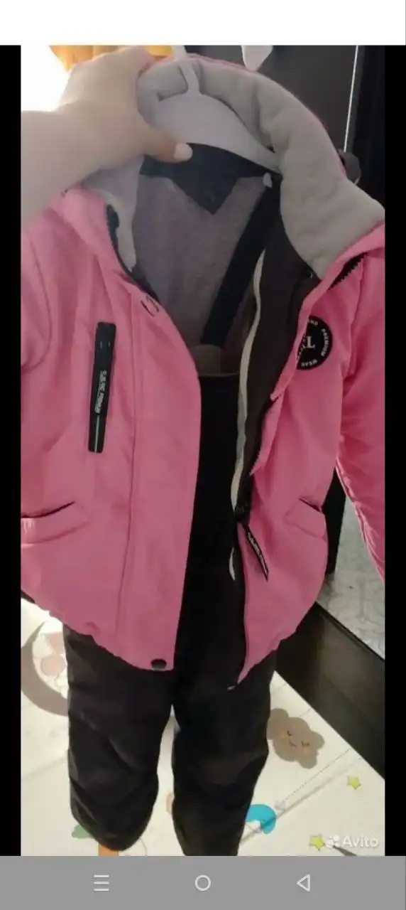 Костюм зимний на девочку р98-104