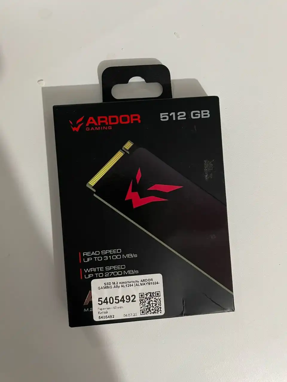 SSD M2 512ГБ новый с гарантией