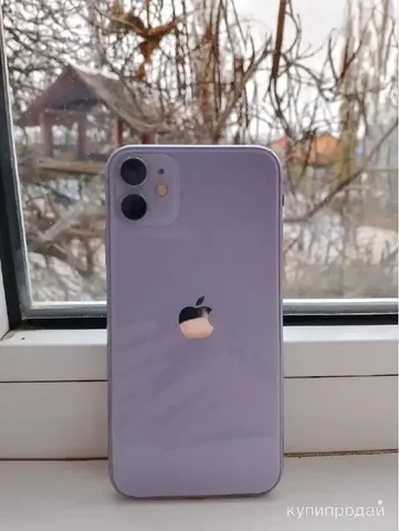 Продам iPhone 11 128 ГБ фиолетовый - Электроника в Краснодар