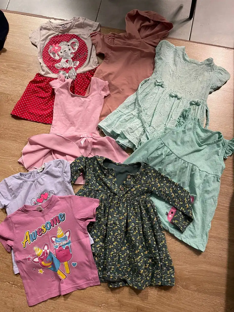 Одежда для девочки 2-3 года пакетом