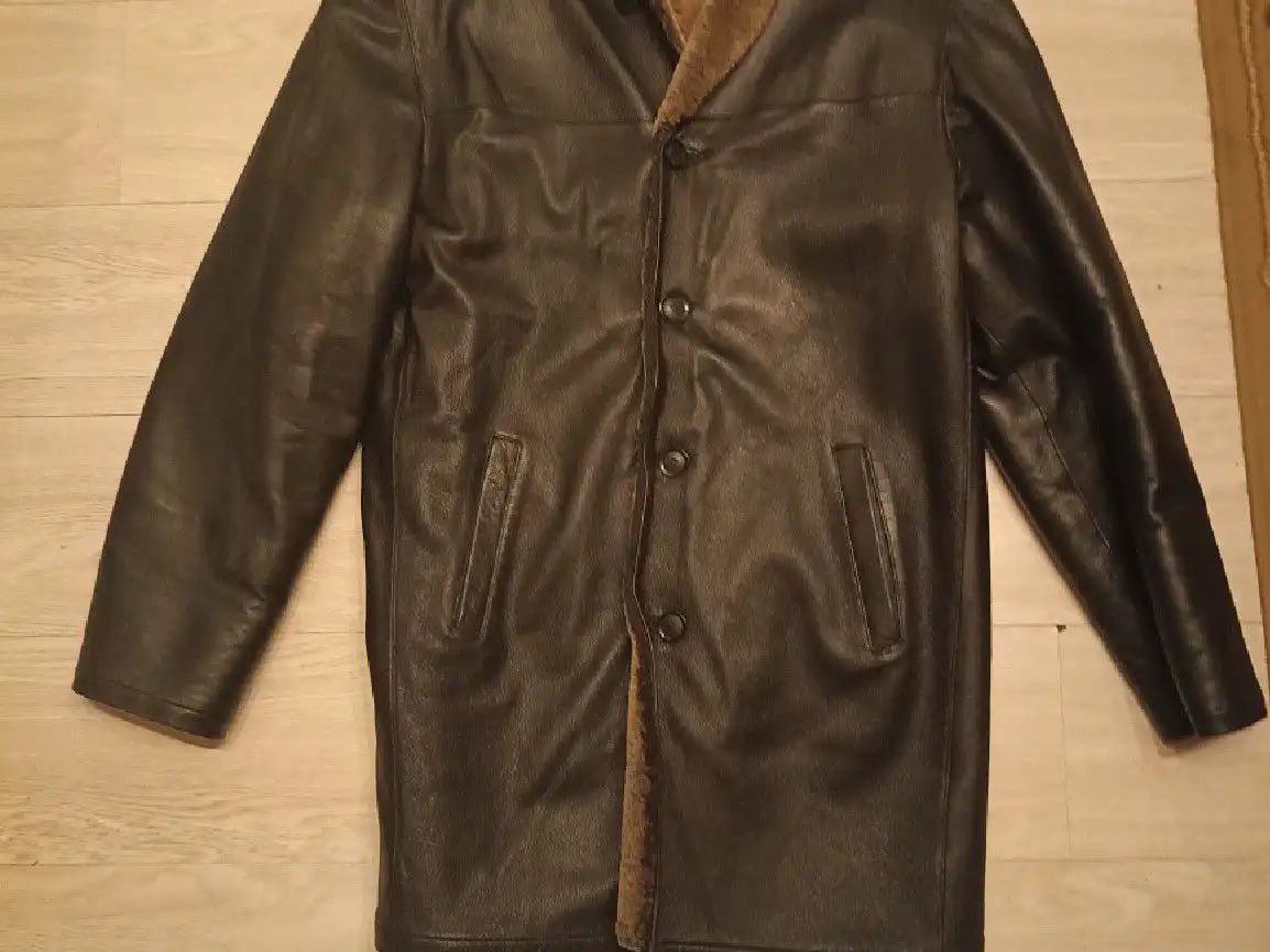 Дубленка из овечьего меха 54 размера - Верхняя одежда (Одежда) в Краснодар