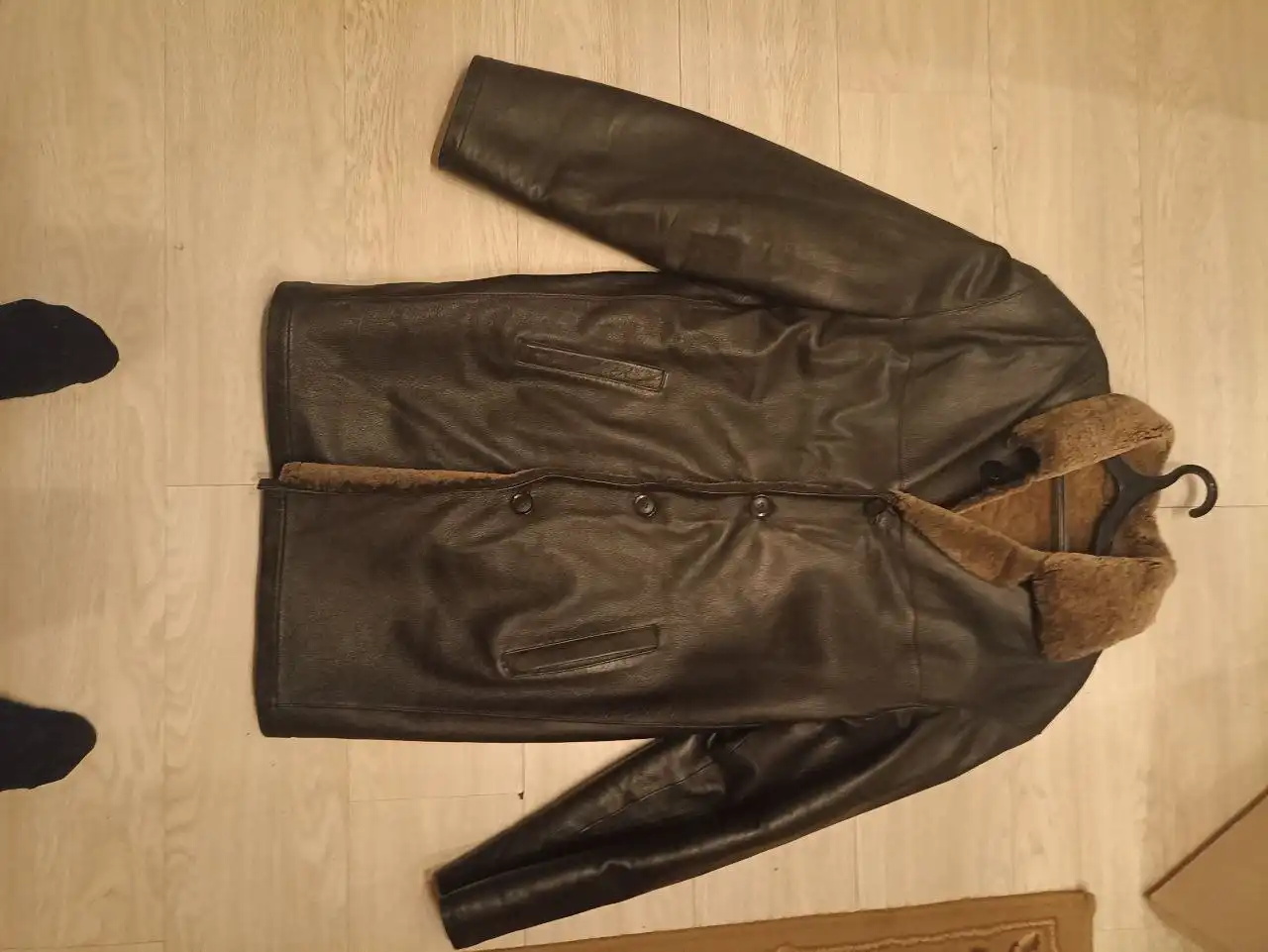 Дубленка из овечьего меха 54 размера - Верхняя одежда (Одежда) в Краснодар