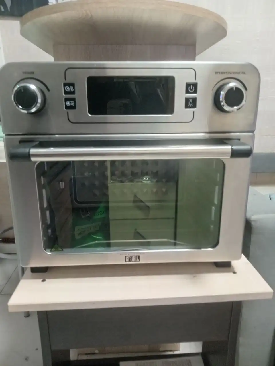 Мини печь с аэрогрилем Gfgril gfao-700 - Кухонная техника (Барахолка) в Краснодар