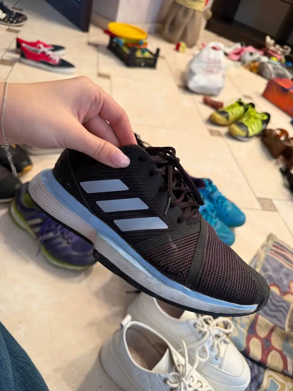 Кроссовки Адидас оригинал 38-39 размер - Обувь (Одежда) в Краснодар