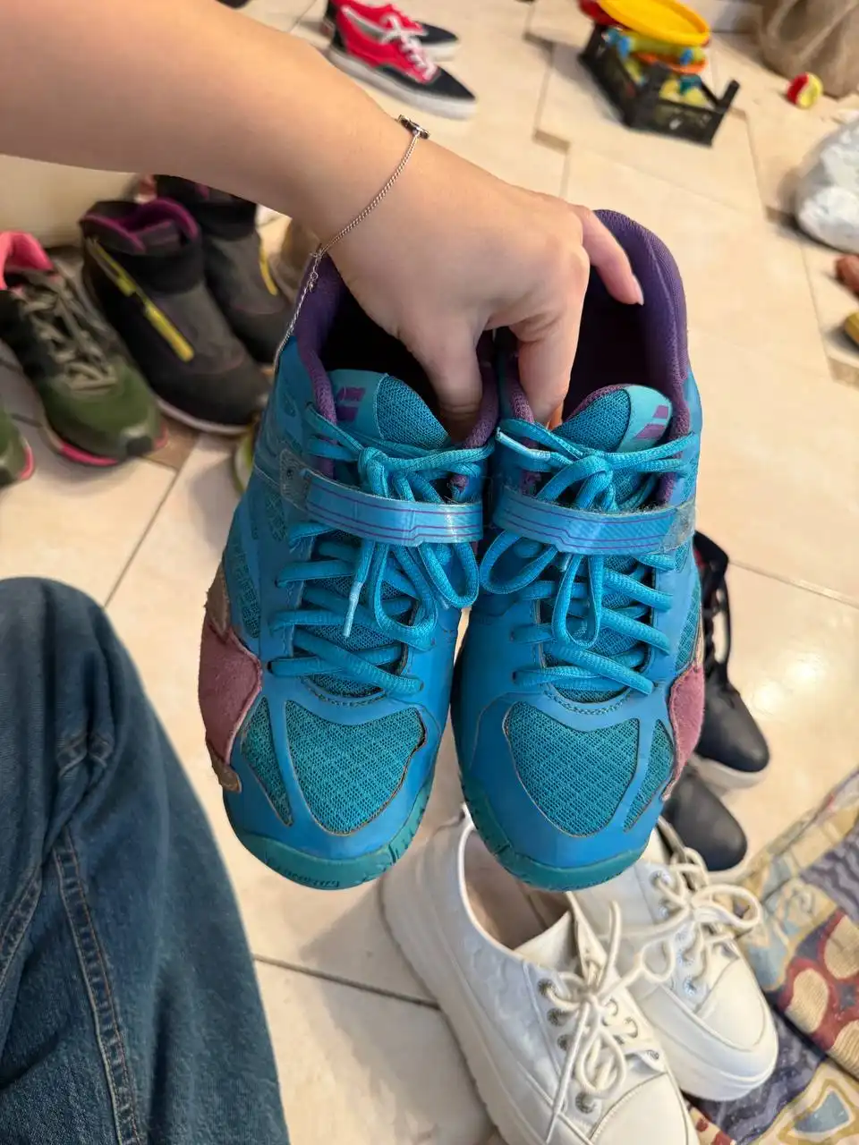 Теннисные кроссовки Babolat 38-39 размер - Обувь (Одежда) в Краснодар