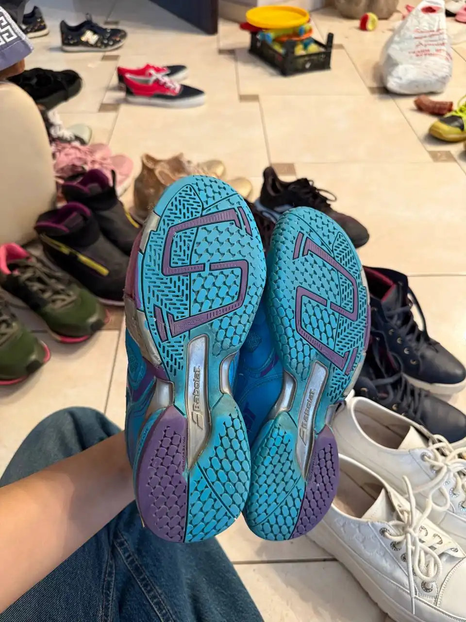 Теннисные кроссовки Babolat 38-39 размер - Обувь (Одежда) в Краснодар