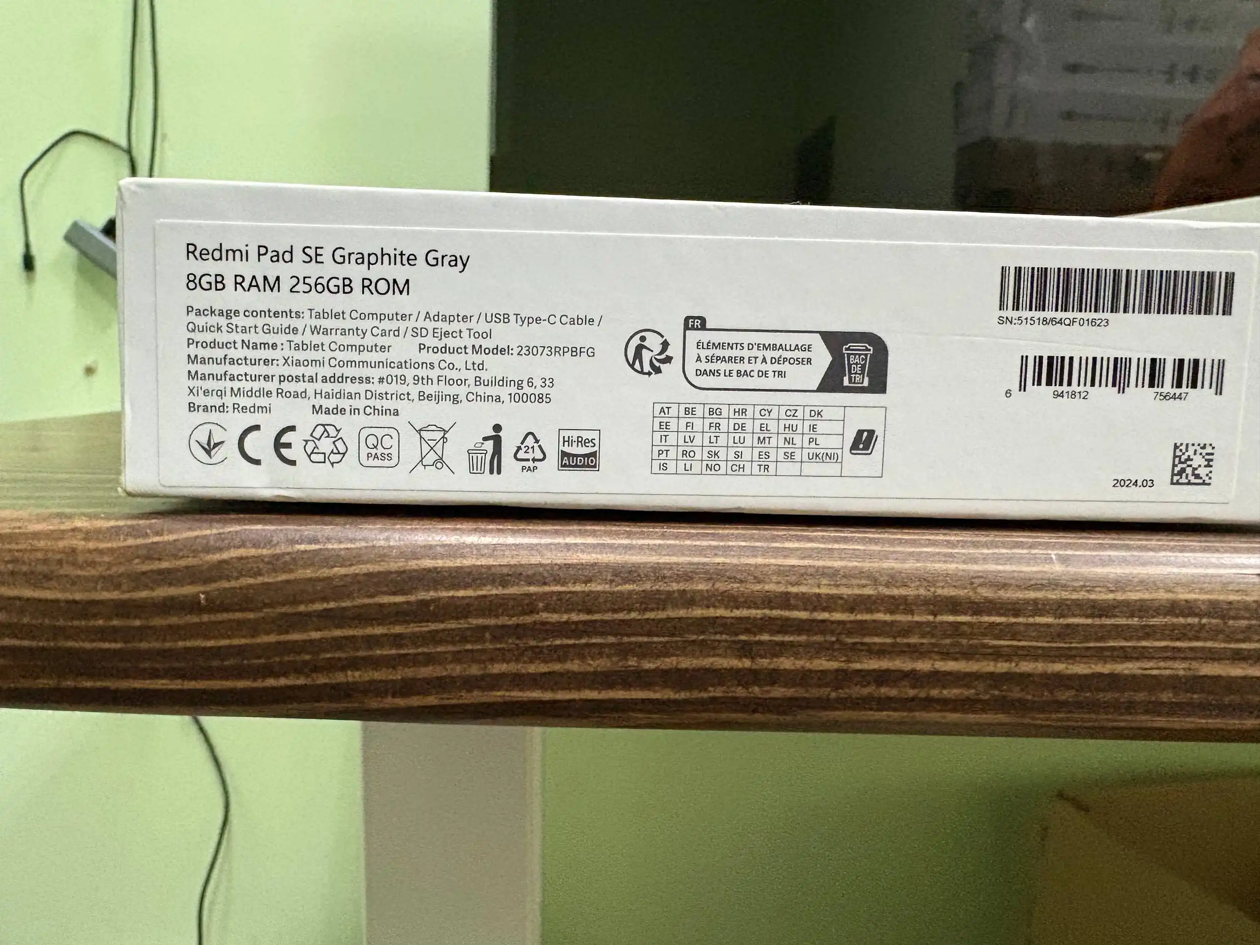 Смартфон Xiaomi Redmi Pad SE 8/256 ГБ в новом состоянии - Планшеты (Электроника) в Краснодар