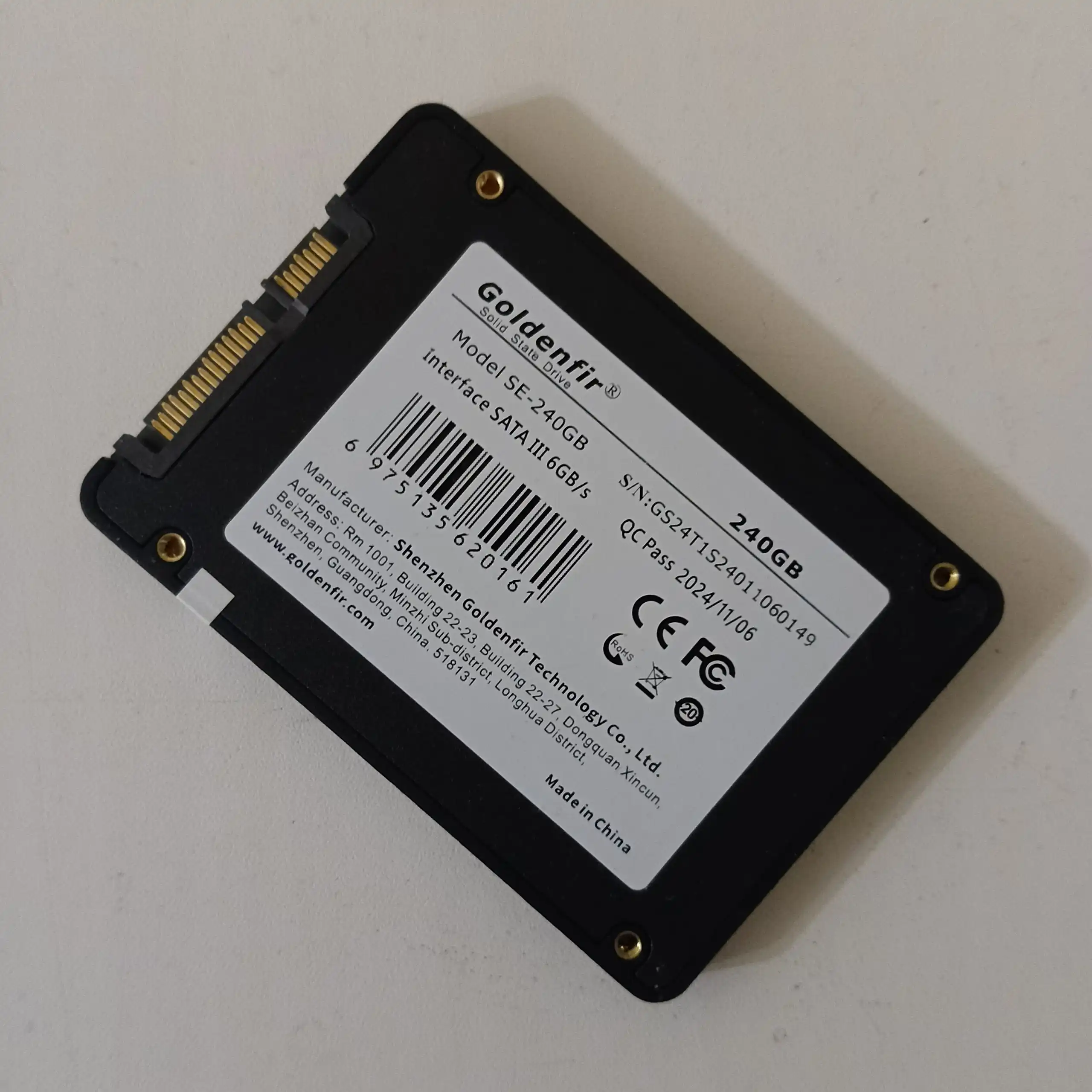 Продам SSD диск 240гб - SSD диски (Электроника) в Краснодар