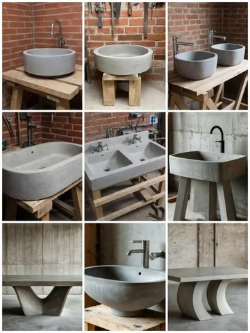 Услуги по изготовлению изделий из артбетона и микроцемента - Продажа в Краснодар