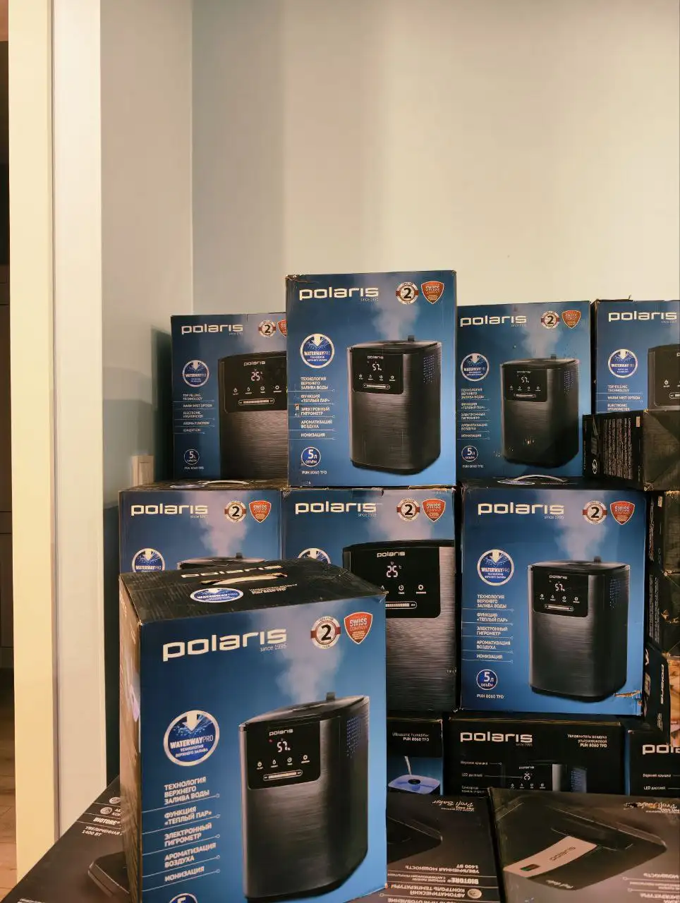 Новый увлажнитель воздуха Polaris 8060 в заводской упаковке - Барахолка в Краснодар