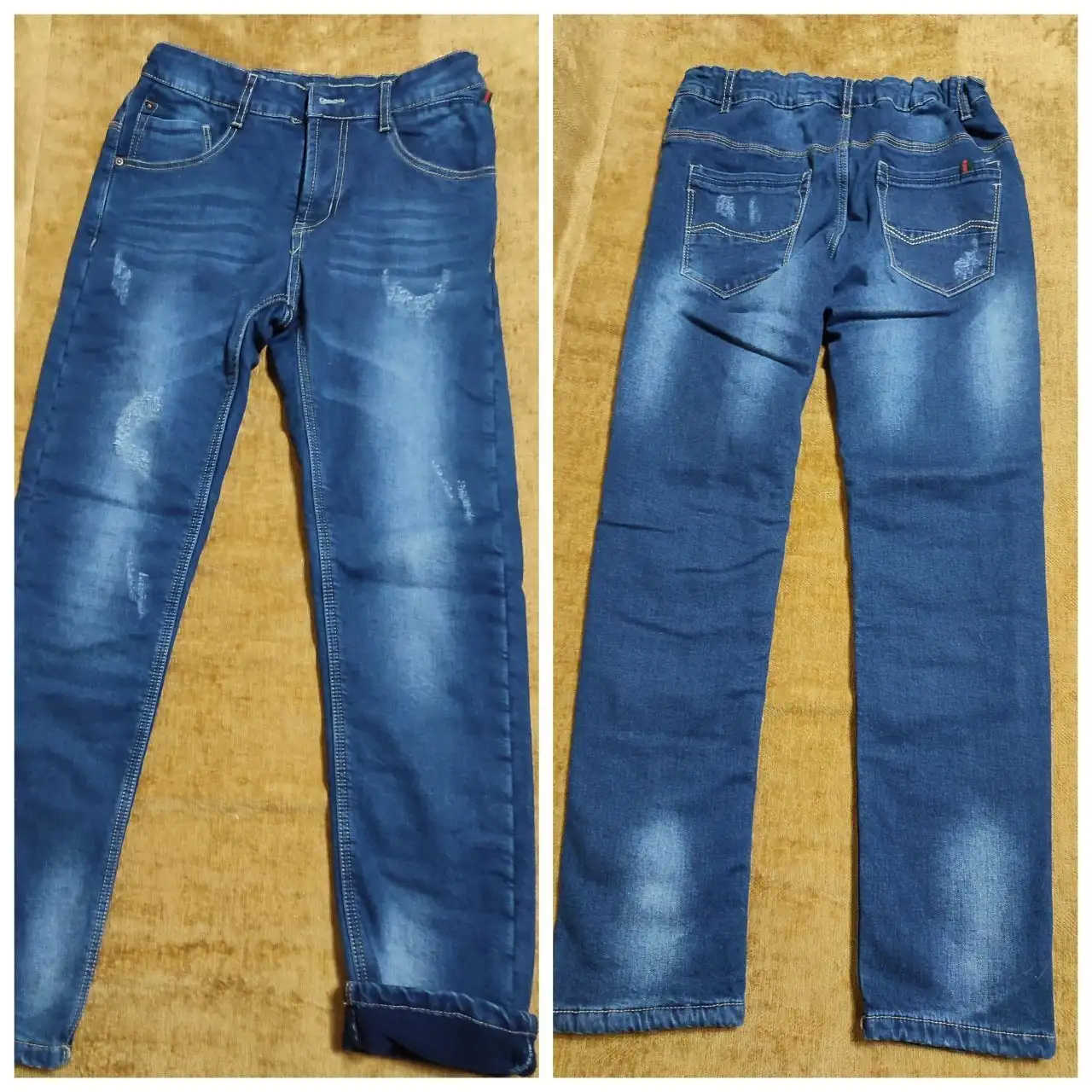 Джинсы на флисе для подростка - Джинсы (Одежда) в Краснодар