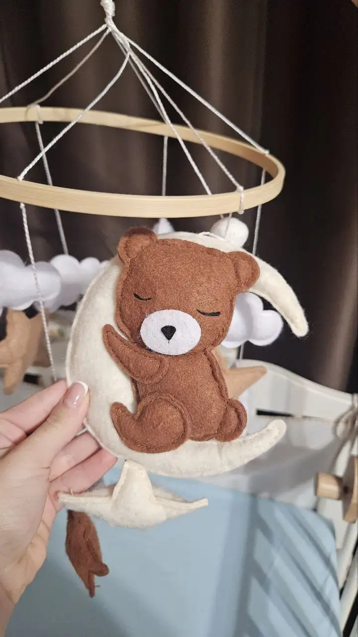 Мобиль из фетра ручной работы - Хендмейд (Барахолка) в Краснодар