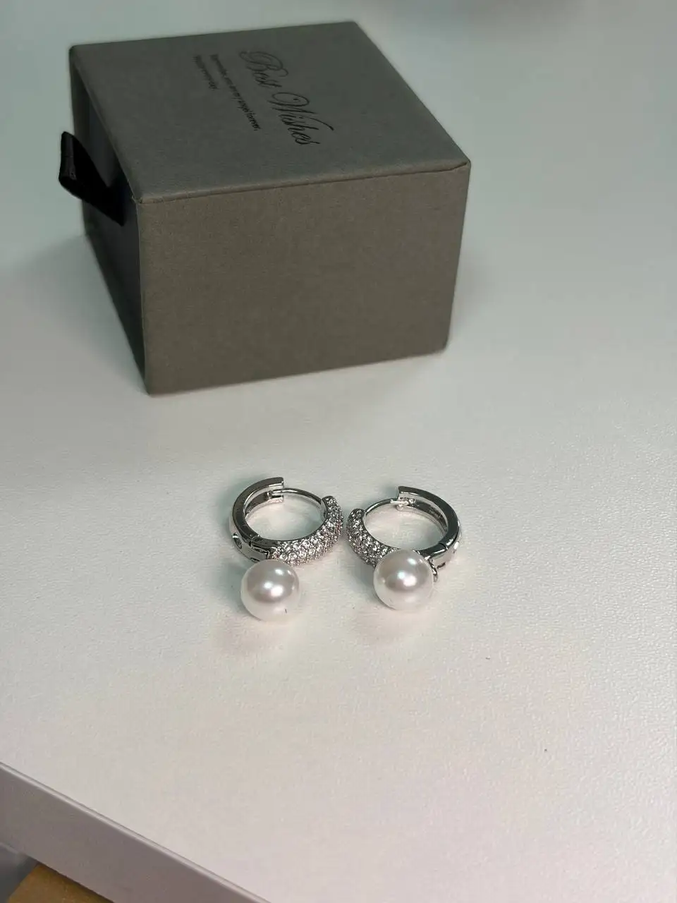 Серьги с подарочной коробкой - Бижутерия (Барахолка) в Краснодар