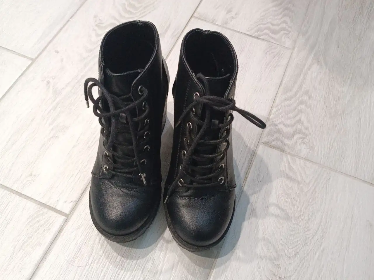 Ботильоны на высоком каблуке Divided (Bershka) размер 35 - Обувь (Одежда) в Краснодар