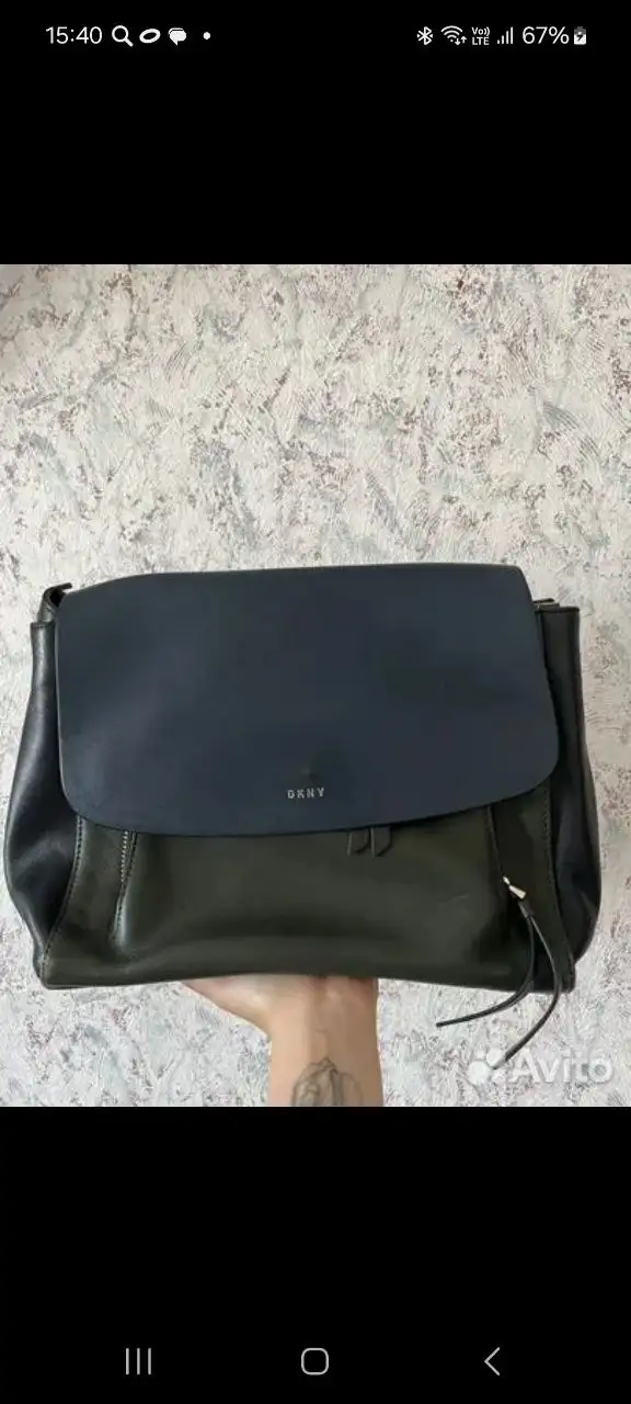 Сумка DKNY кожаная - Сумки (Одежда) в Краснодар