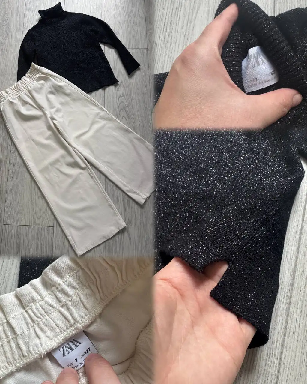Детские брюки и водолазка Zara размер 122 - Детская одежда (Одежда) в Краснодар