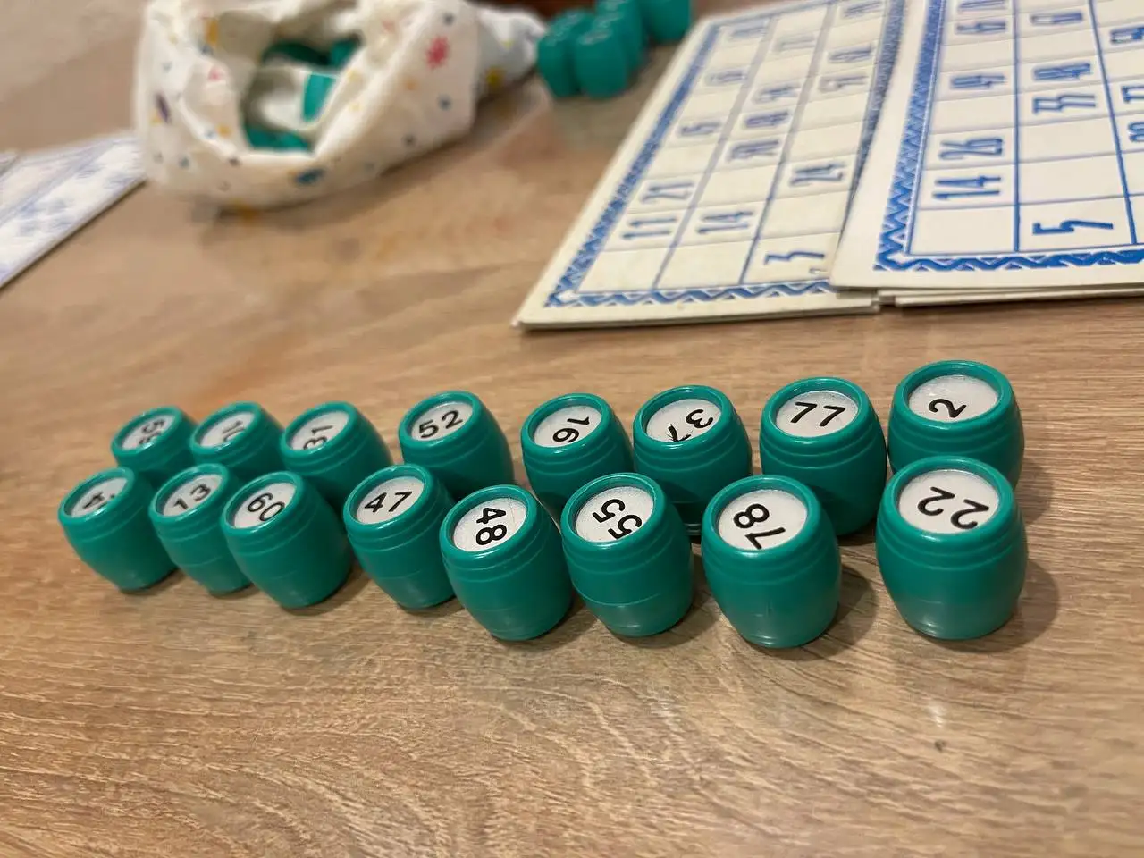 Настольная игра «Русское лото» с деревянной шкатулкой - Настольные игры (Хобби и отдых) в Краснодар