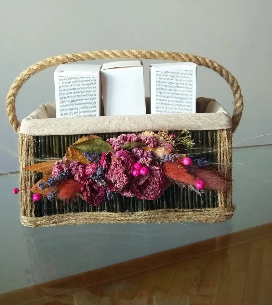 Сумка из сухоцветов с природным ароматом - Рукоделие (Хобби и отдых) в Краснодар
