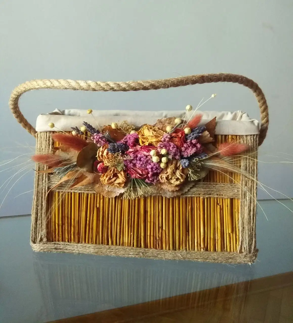 Сумка из сухоцветов с природным ароматом - Рукоделие (Хобби и отдых) в Краснодар