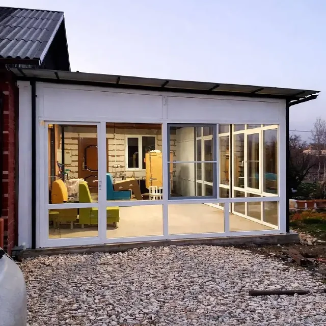 Остекление веранды пластиком - частное объявление в Полтавская