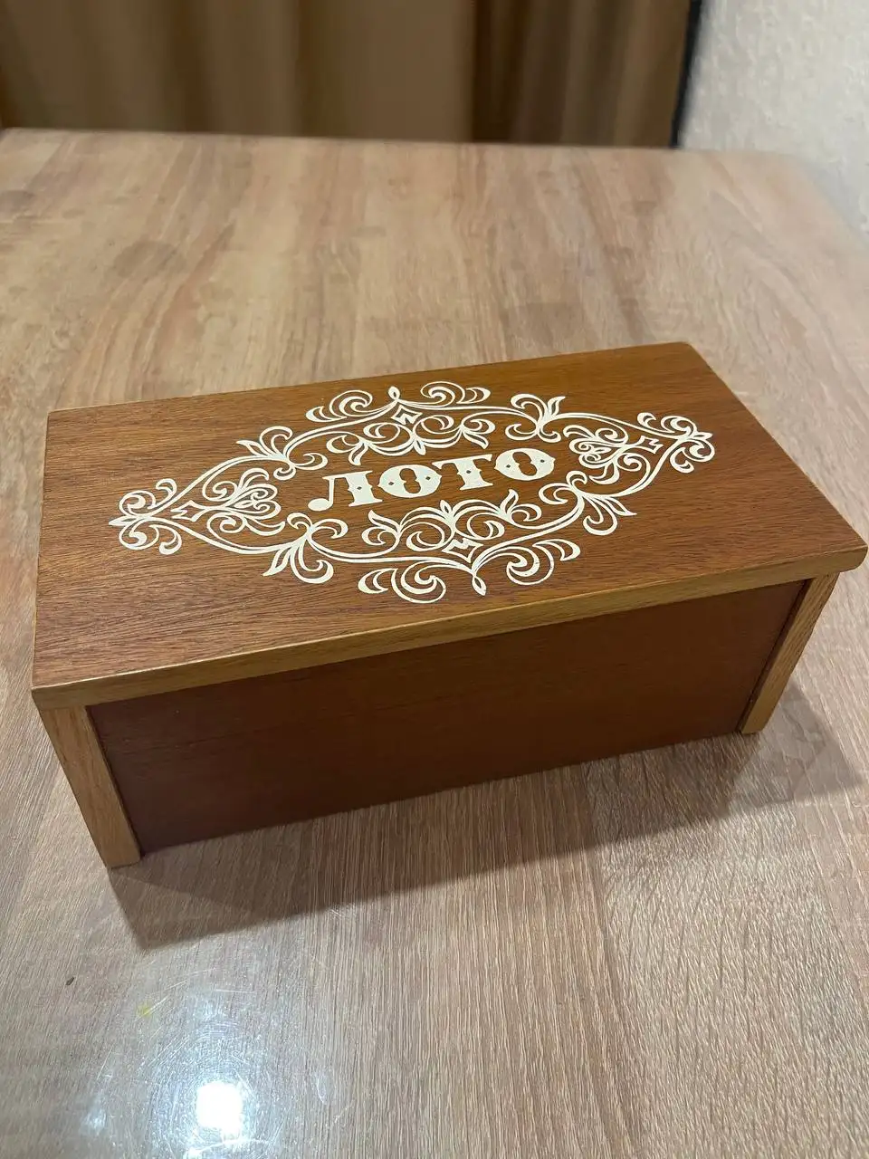 Настольная игра Русское лото с деревянной шкатулкой - Настольные игры (Хобби и отдых) в Краснодар