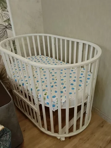 Продажа кроватки-трансформера с комплектом - частное объявление в Краснодар