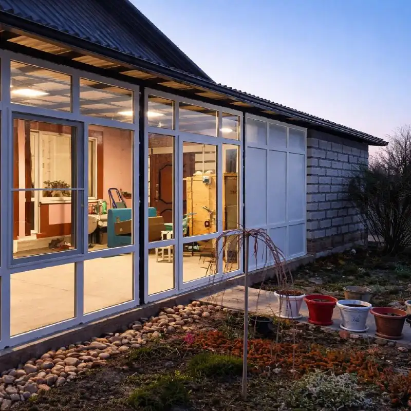 Остекление веранды пластиковыми окнами - Остекление (Услуги) в ст. Полтавская