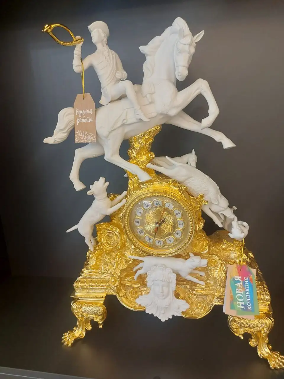 Часы каминные с канделябрами пр-во Иран - Антиквариат (Барахолка) в Краснодар