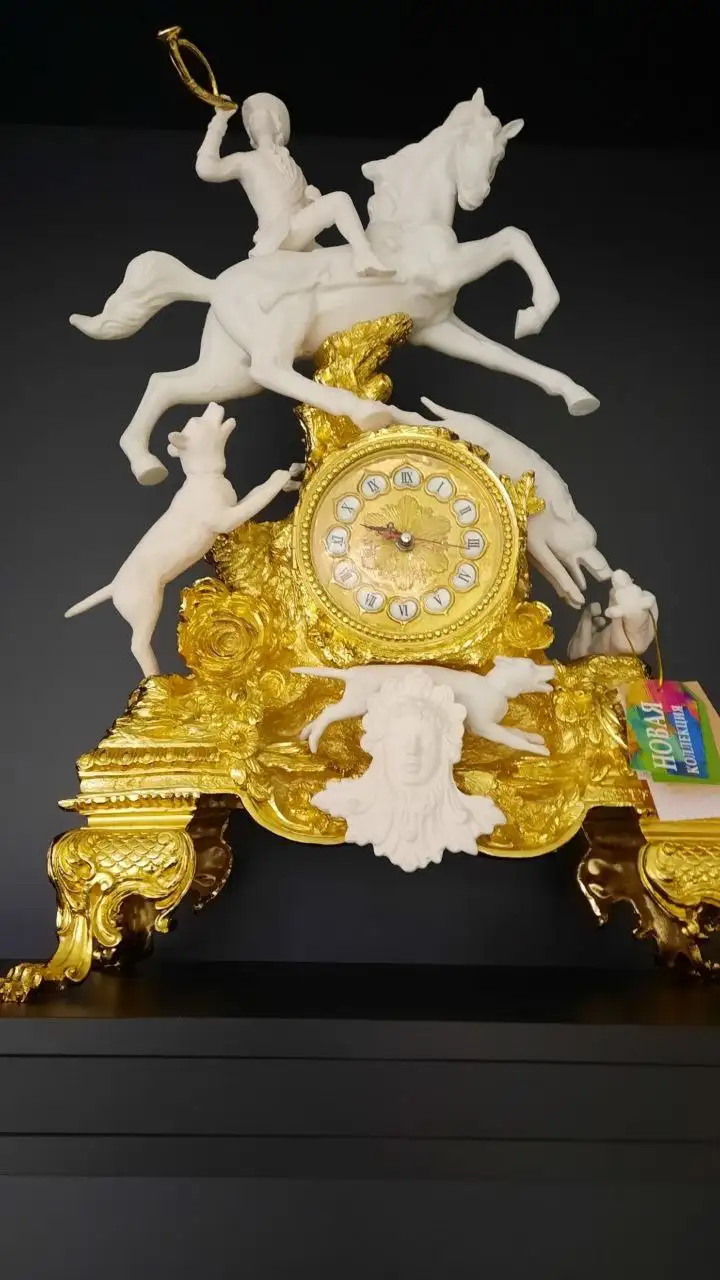 Часы каминные с канделябрами пр-во Иран - Антиквариат (Барахолка) в Краснодар