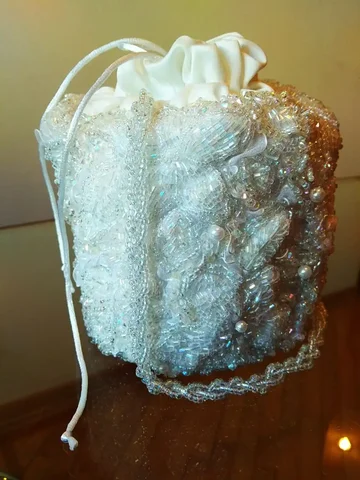 Рукодельный свадебный ридикюль - Тележки в Краснодар