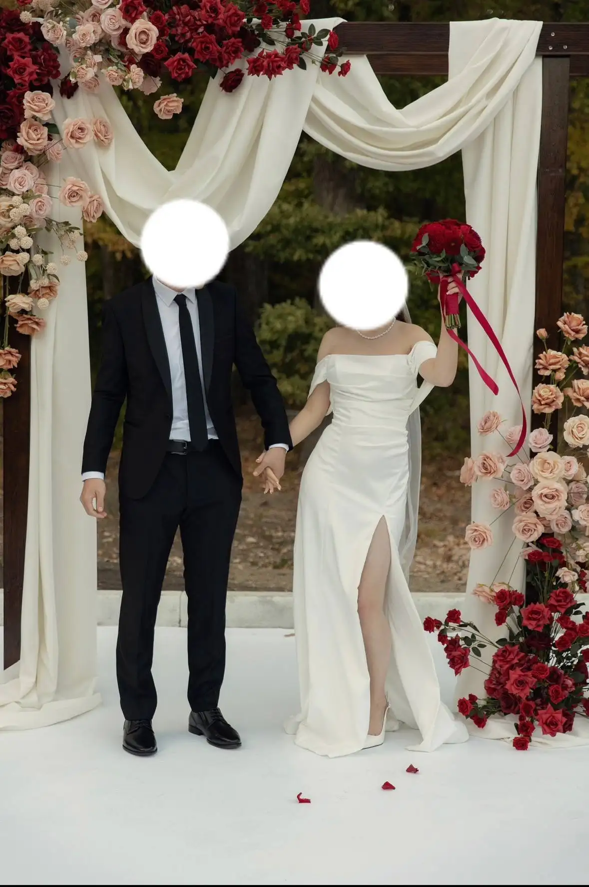 Свадебное платье в идеальном состоянии - Свадебная одежда (Одежда) в Краснодар